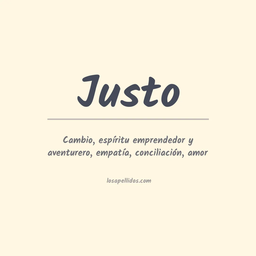 Apellido Justo
