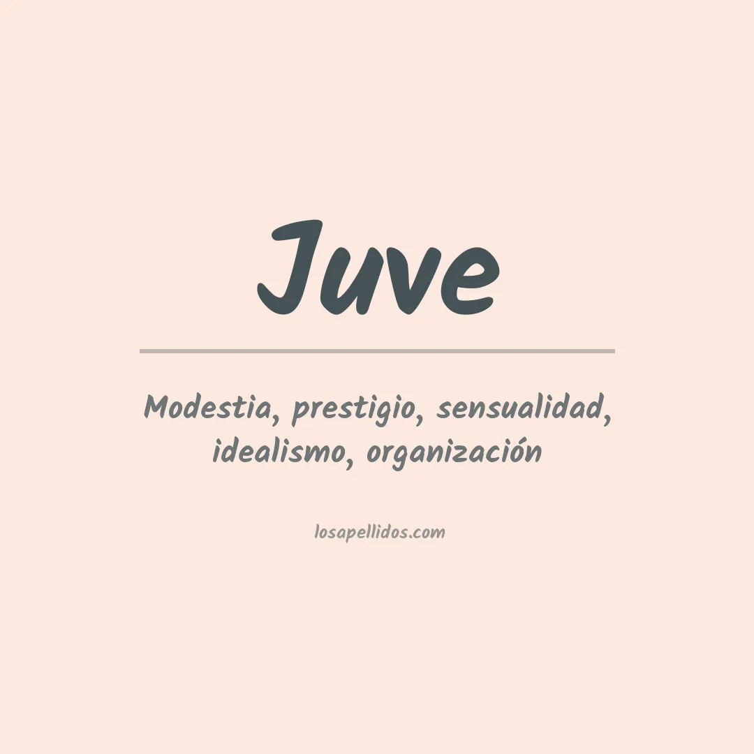 Apellido Juve