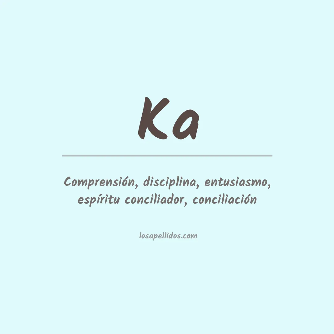 Apellido Ka