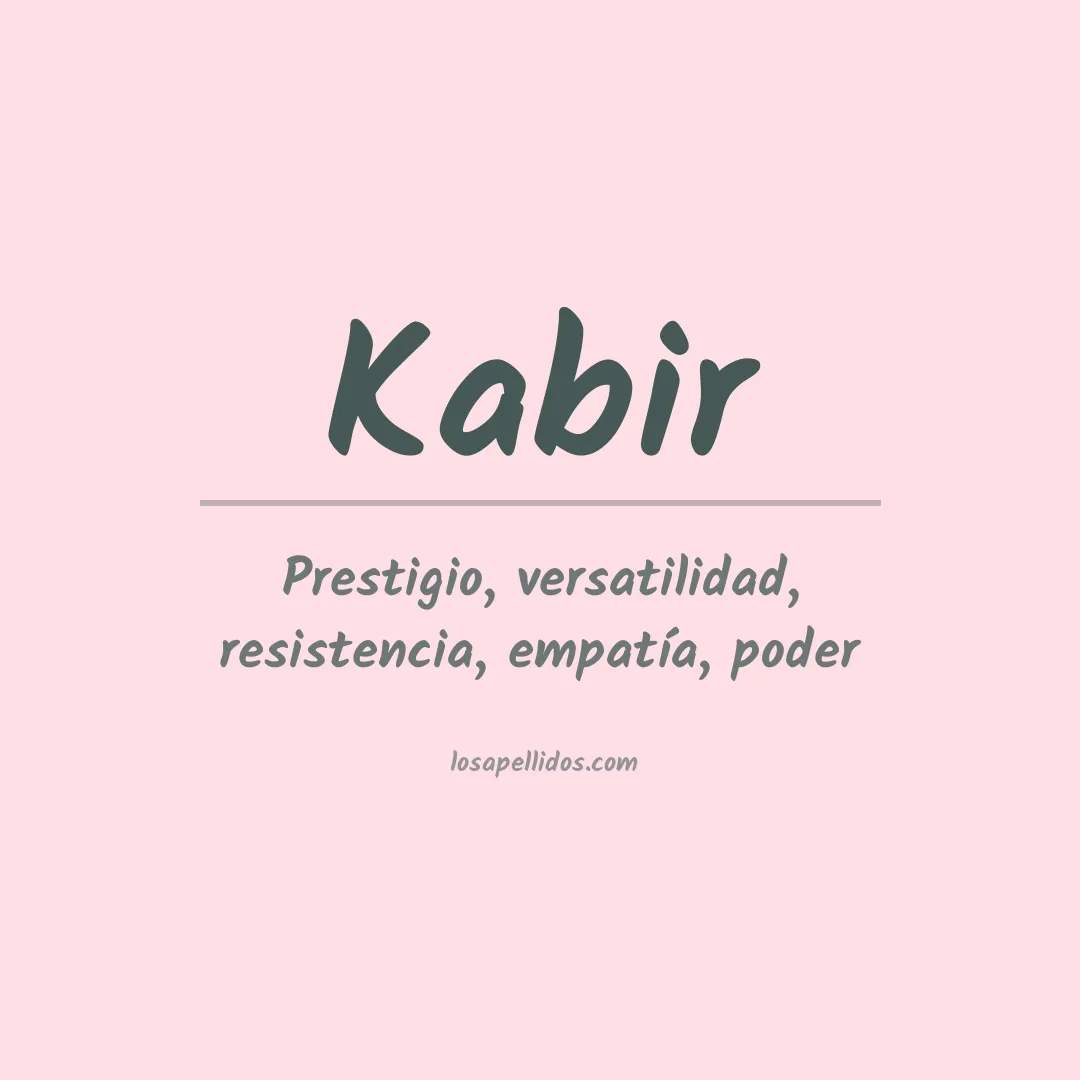 Apellido Kabir
