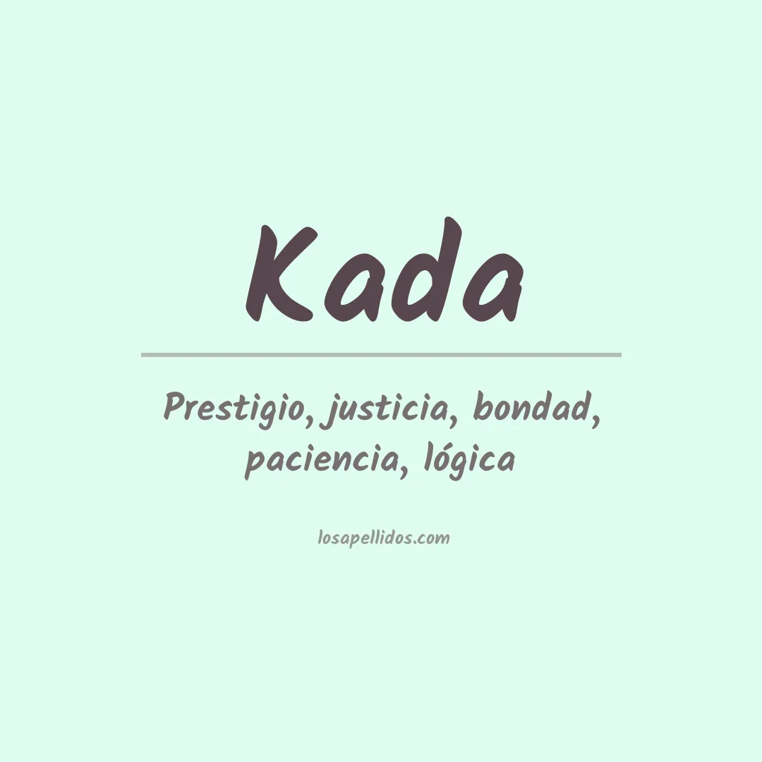 Apellido Kada