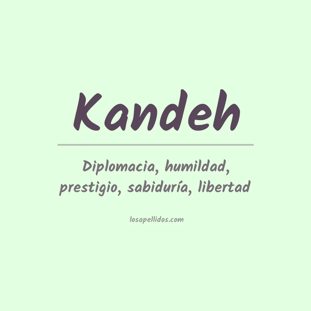 Apellido Kandeh