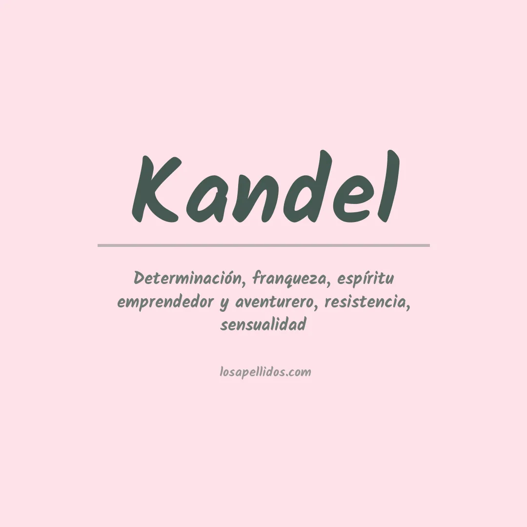 Apellido Kandel