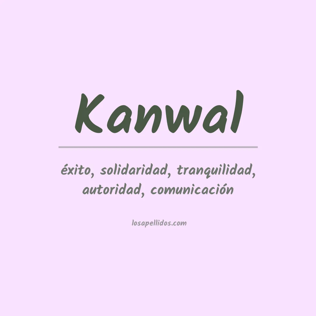 Apellido Kanwal