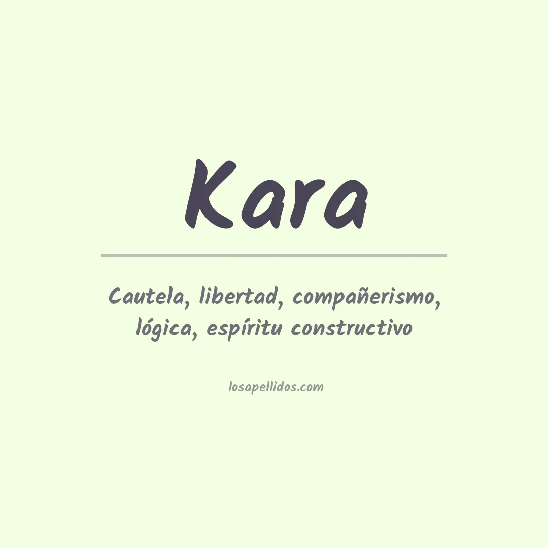 Apellido Kara