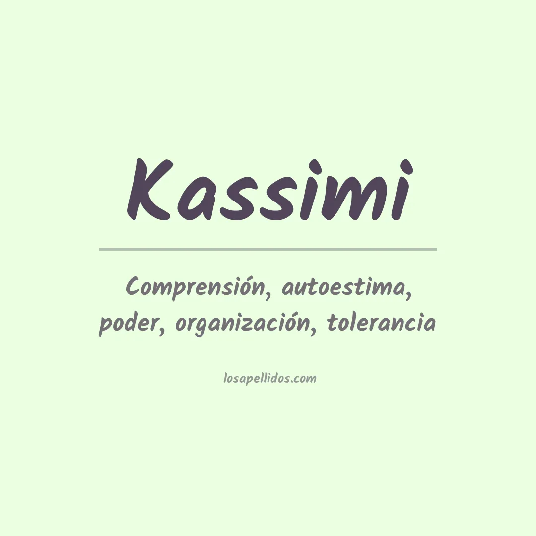 Apellido Kassimi