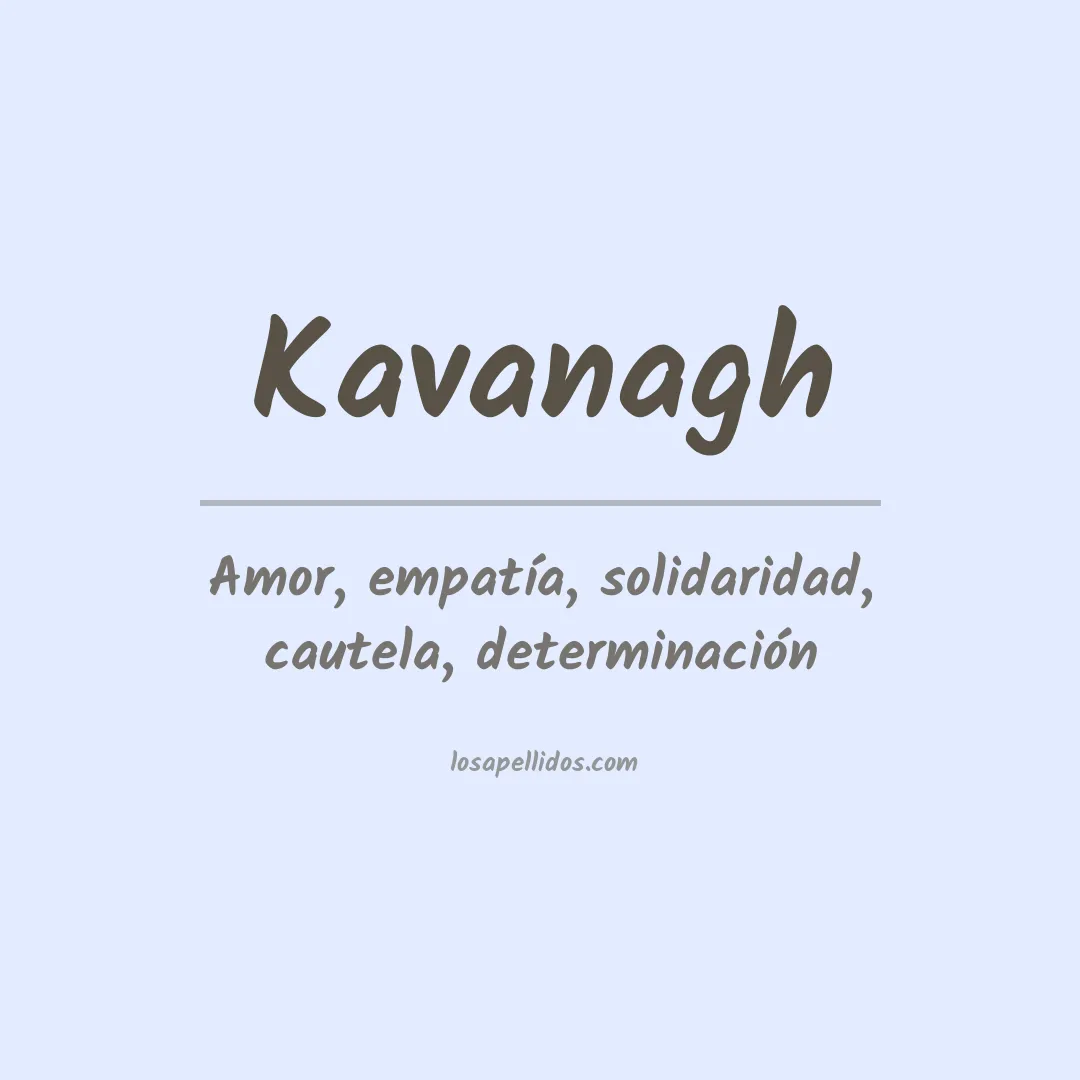 Apellido Kavanagh