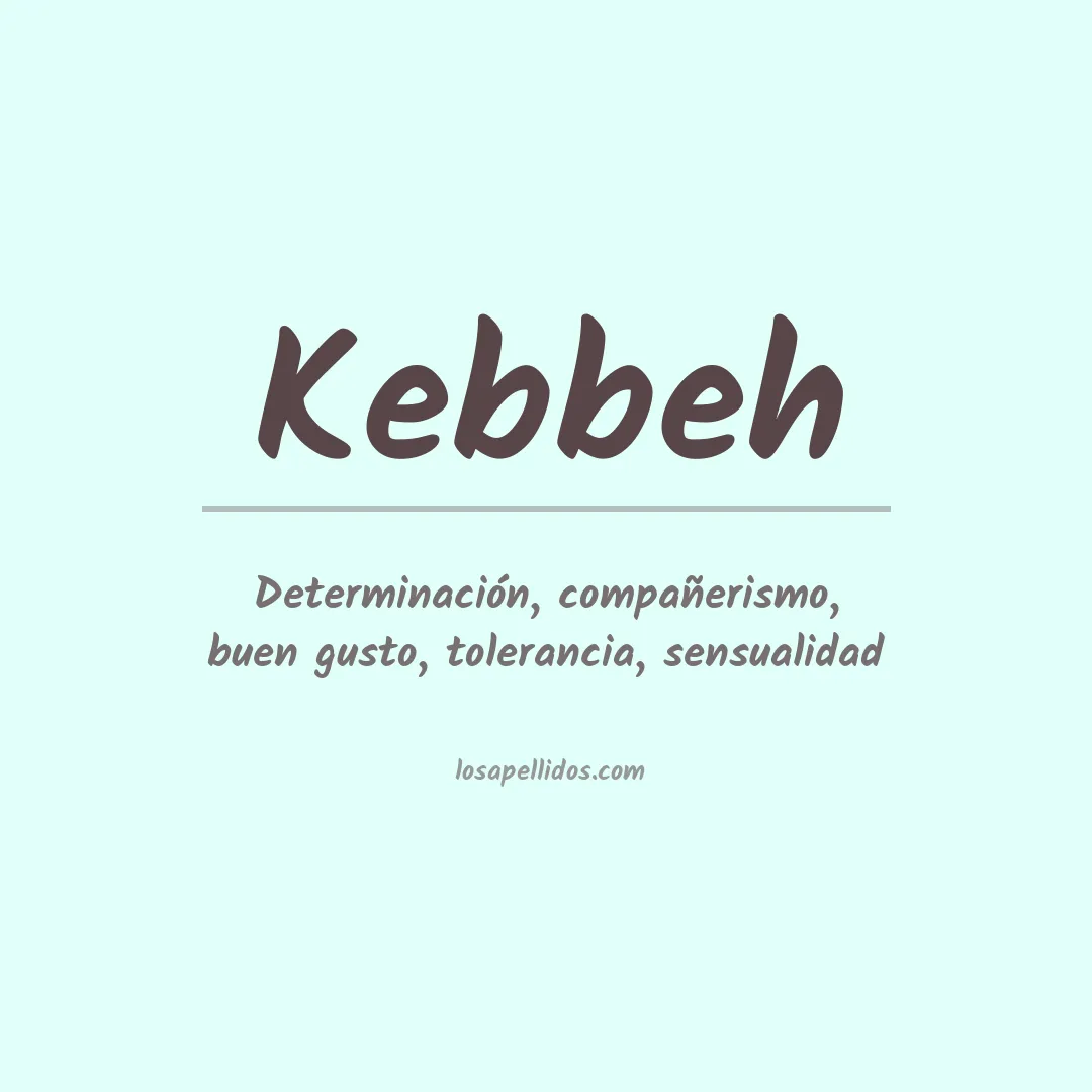 Apellido Kebbeh