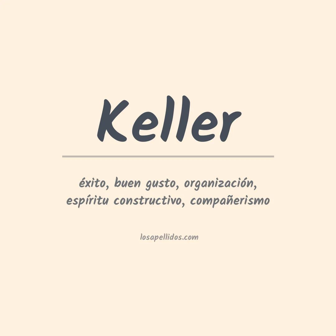Apellido Keller