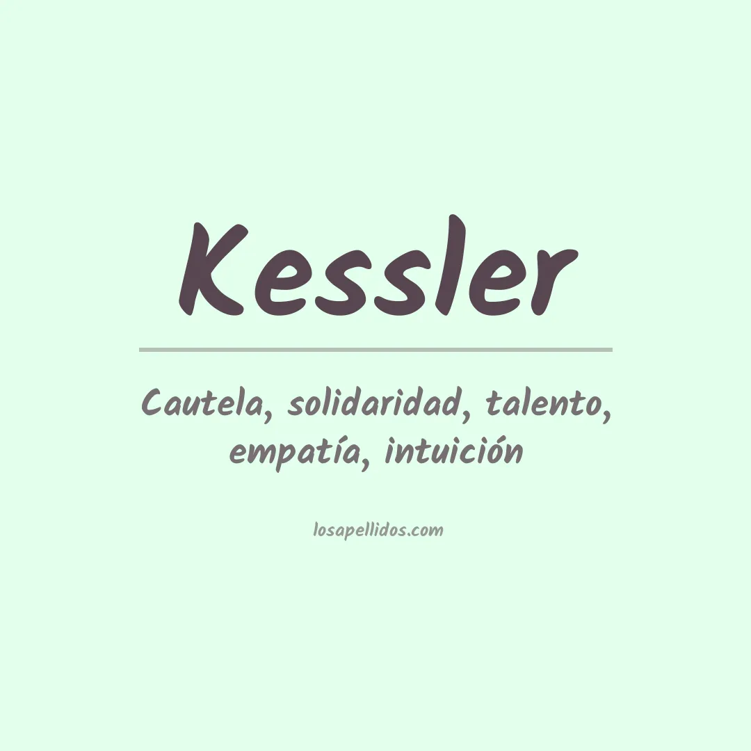 Apellido Kessler