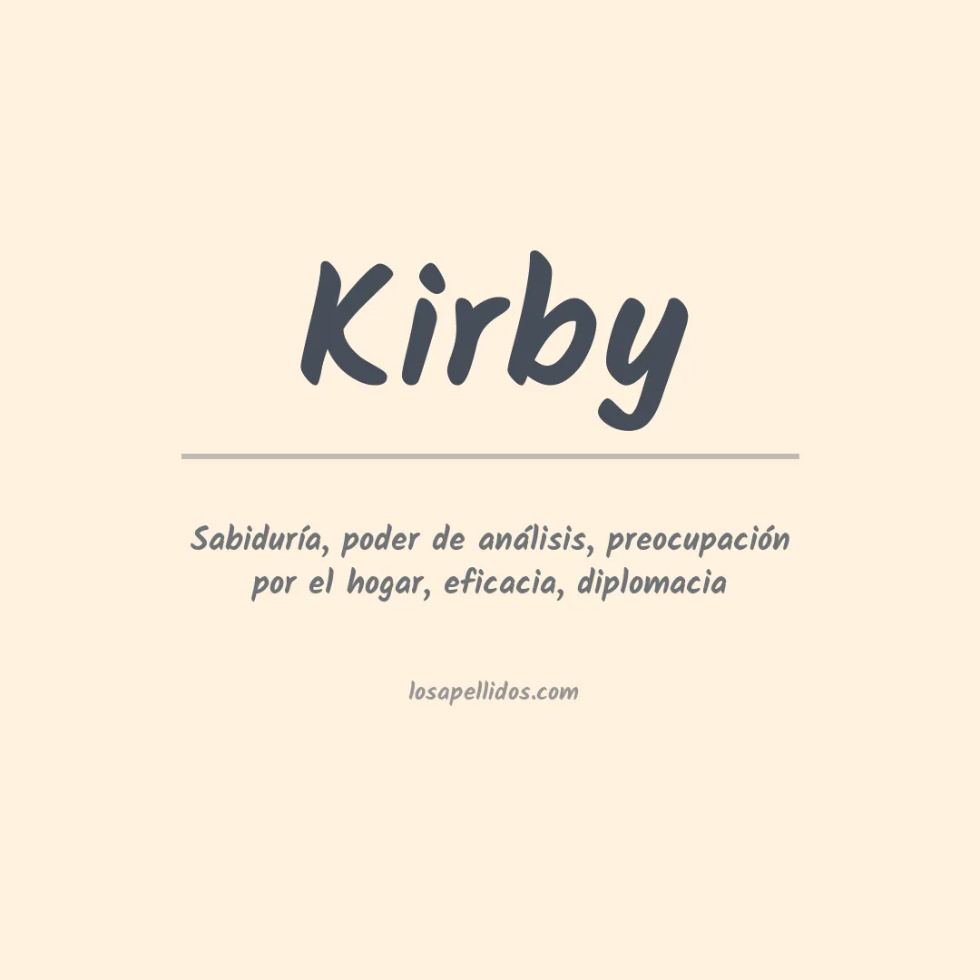 Apellido Kirby