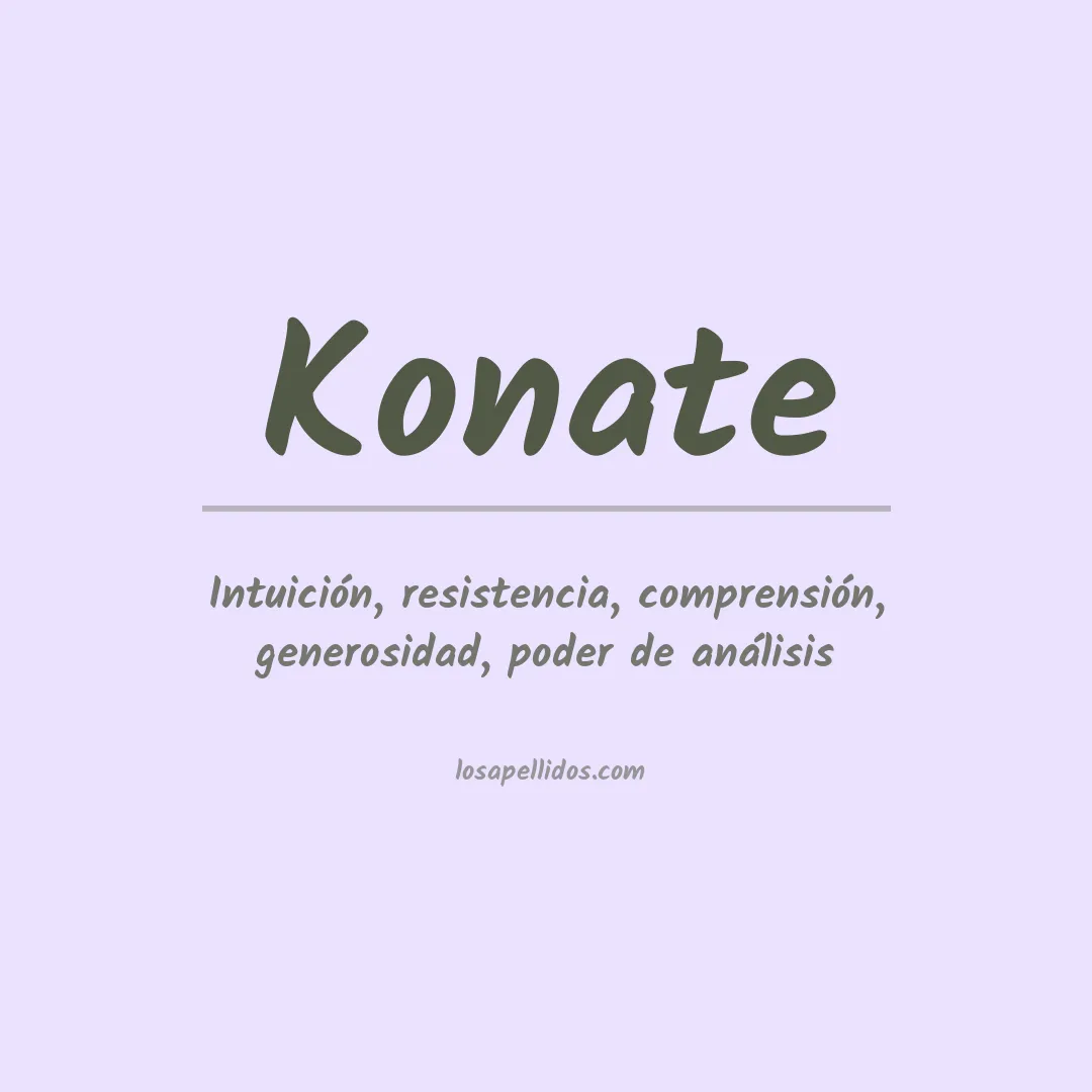 Apellido Konate