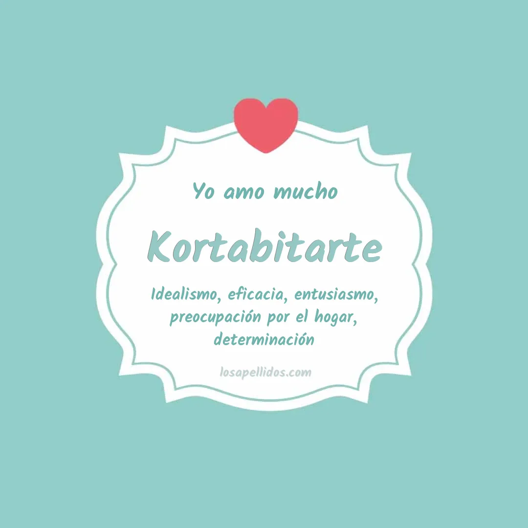 Yo amo mucho Kortabitarte