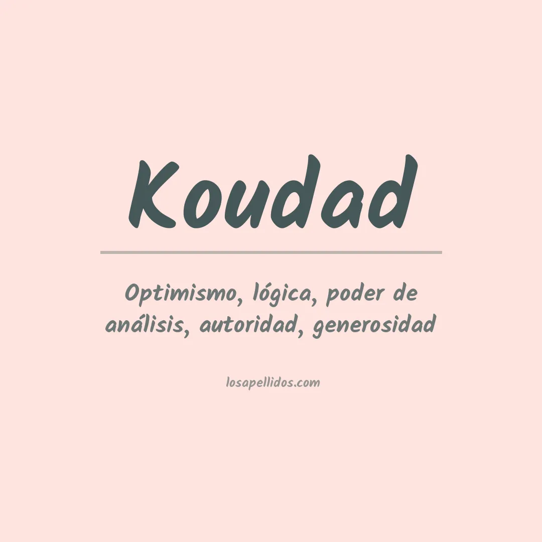 Apellido Koudad
