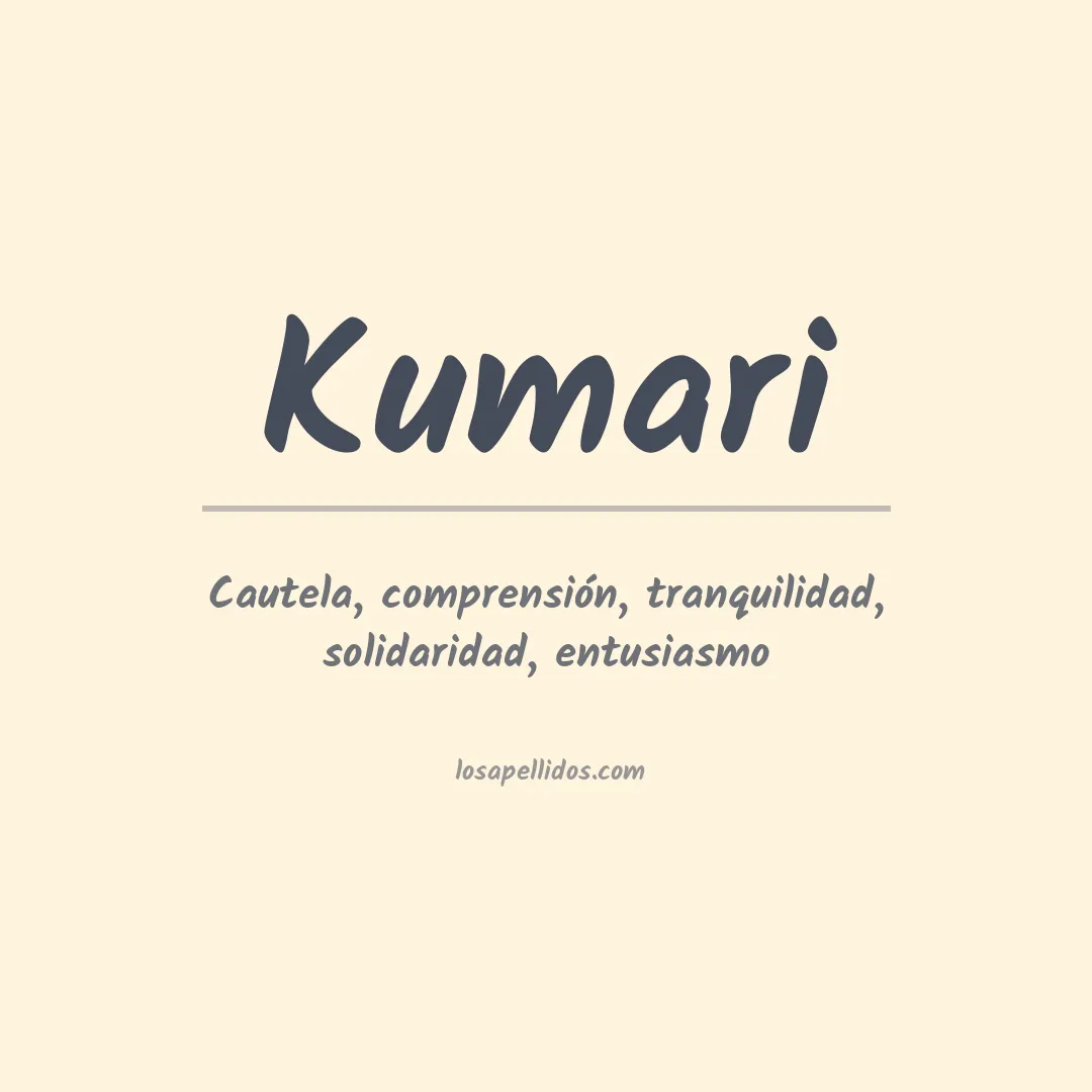 Apellido Kumari
