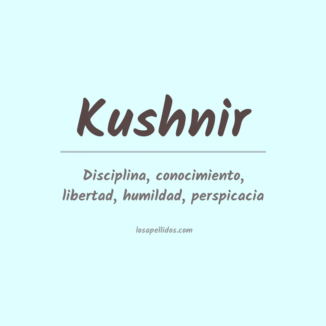 Apellido Kushnir