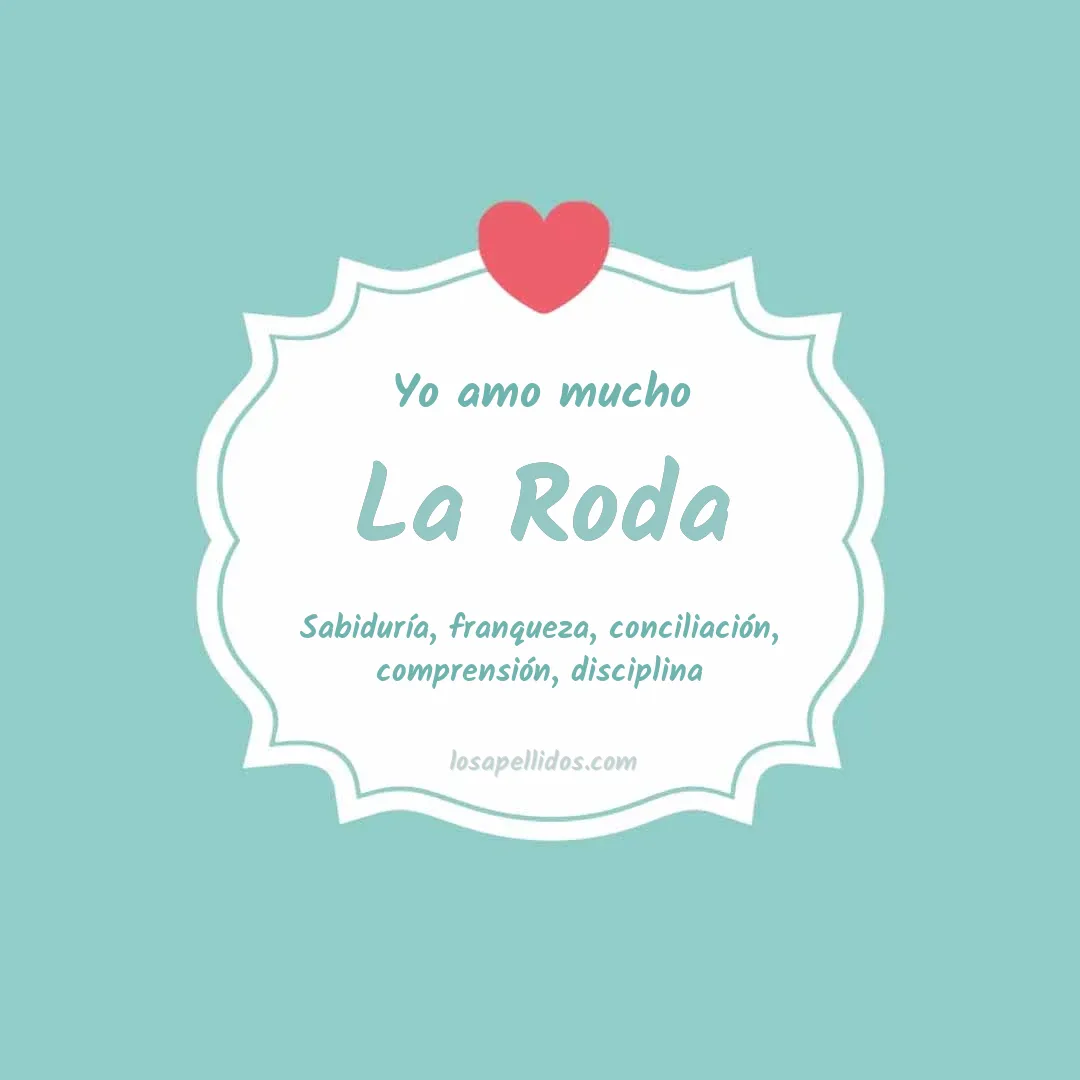 Yo amo mucho La roda