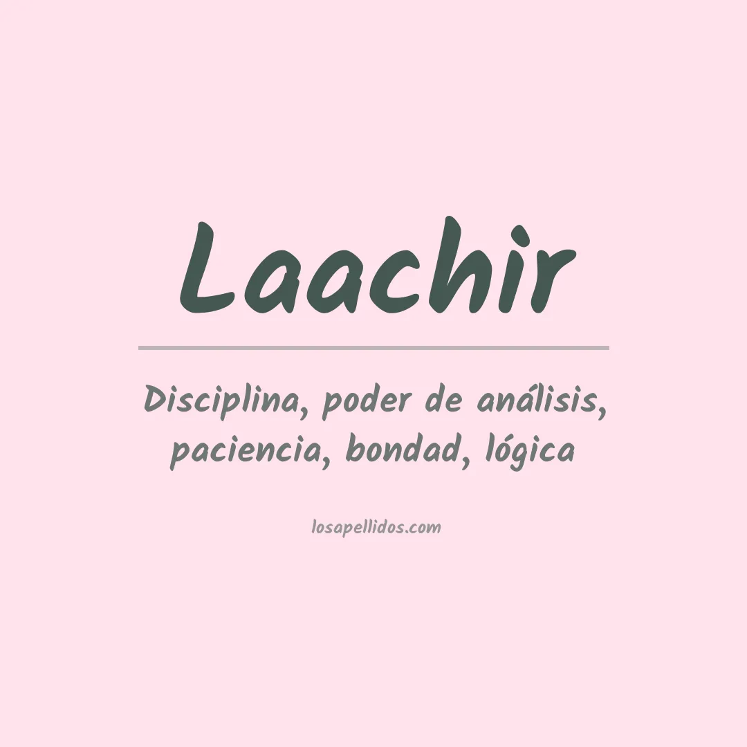 Apellido Laachir