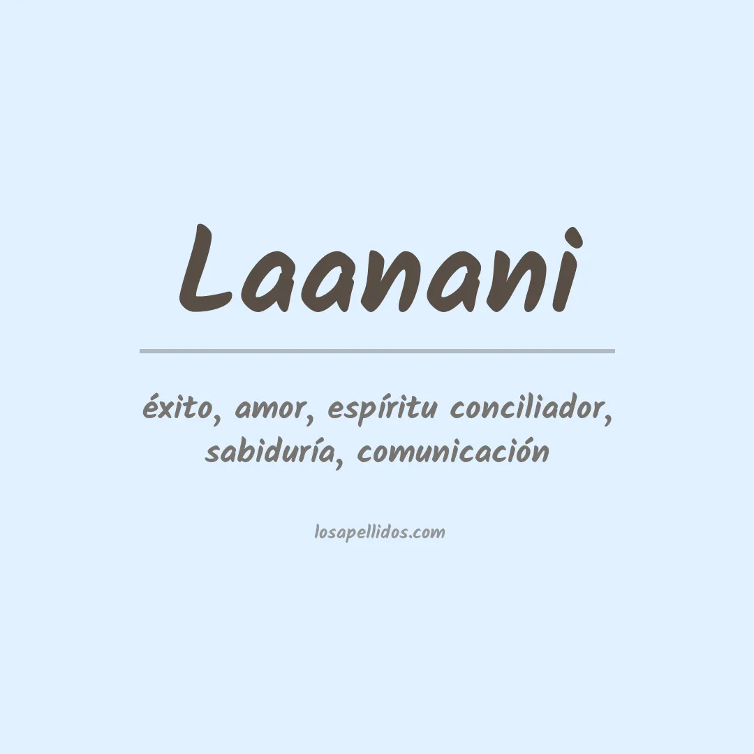 Apellido Laanani