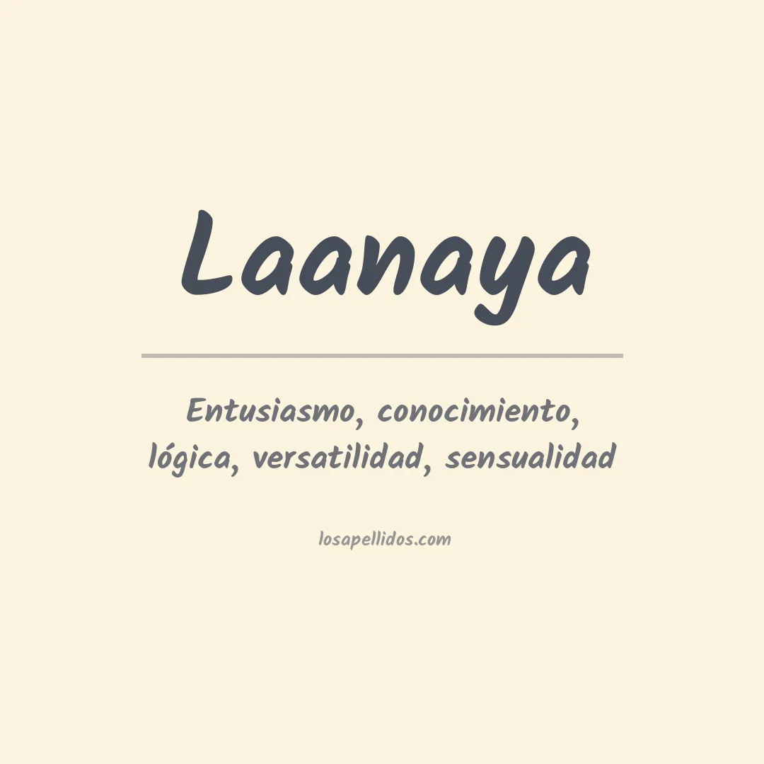 Apellido Laanaya