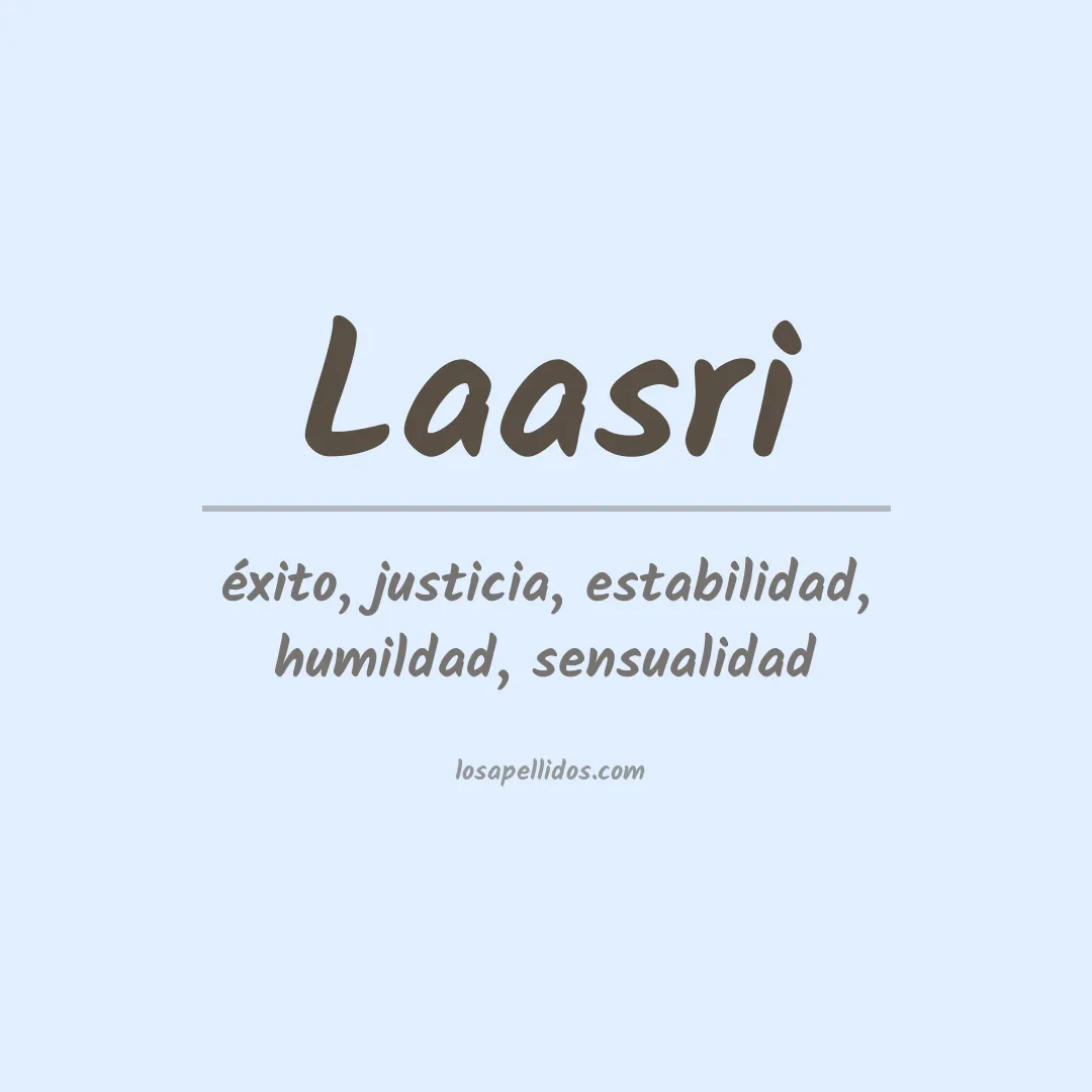 Apellido Laasri