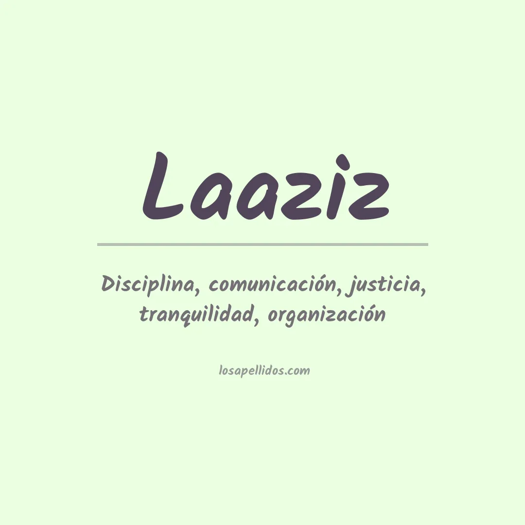 Apellido Laaziz