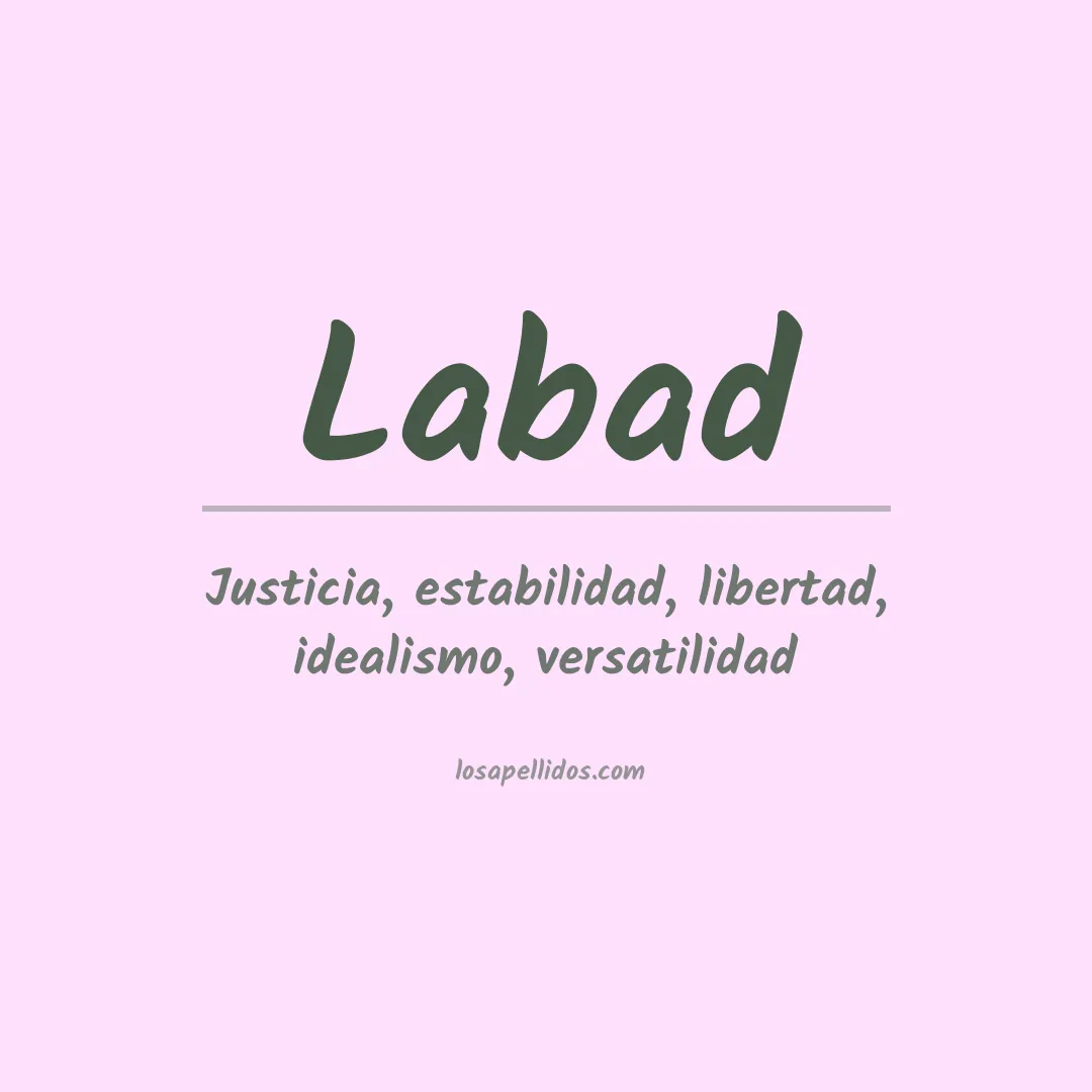 Apellido Labad