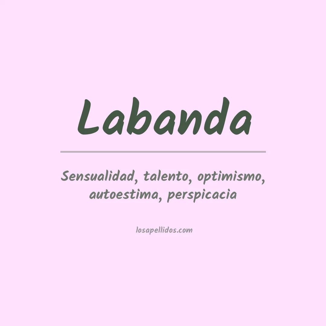 Apellido Labanda