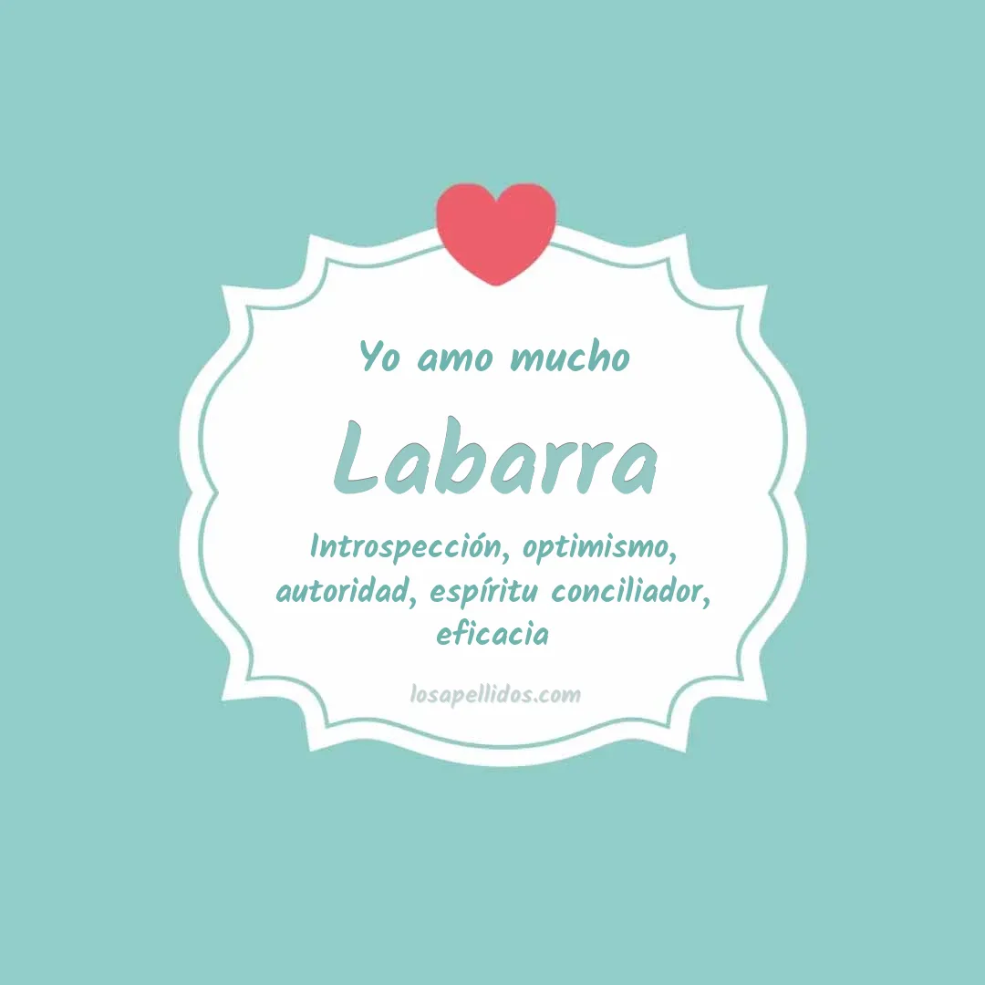 Yo amo mucho Labarra