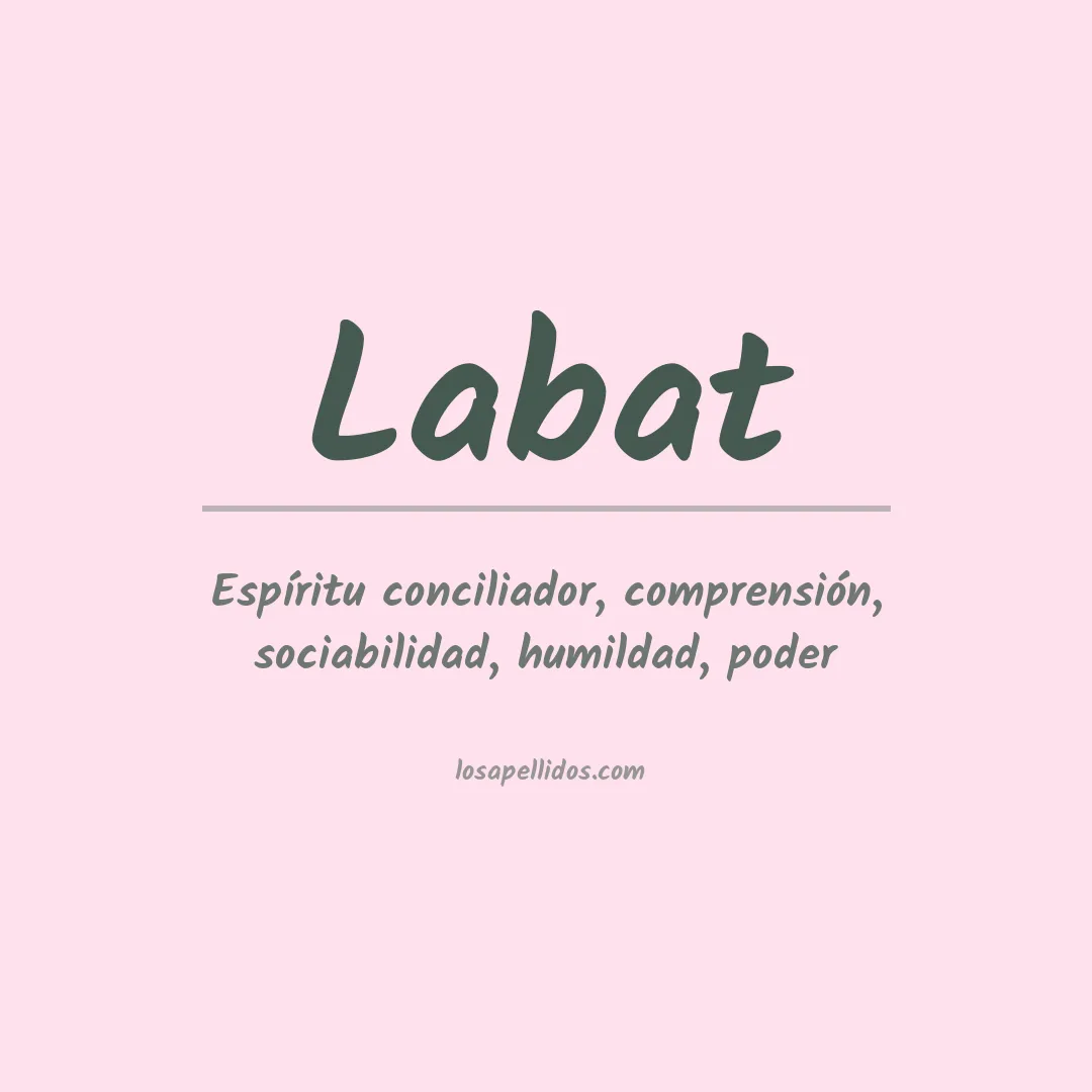 Apellido Labat