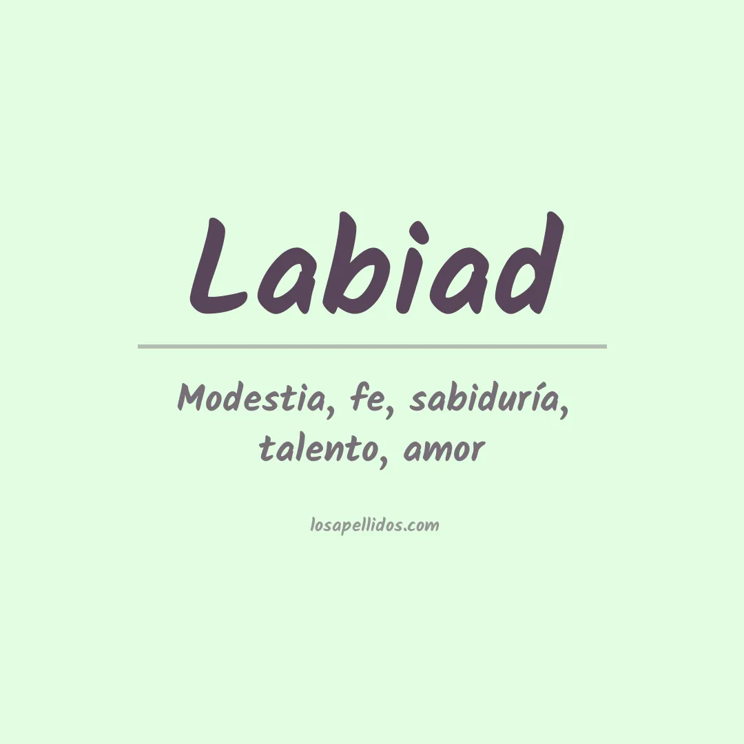 Apellido Labiad