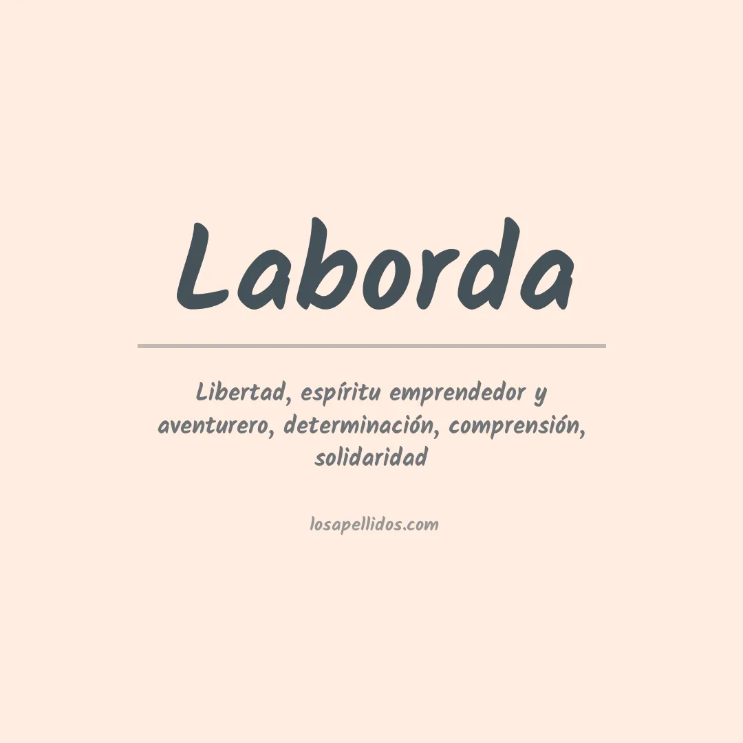 Apellido Laborda