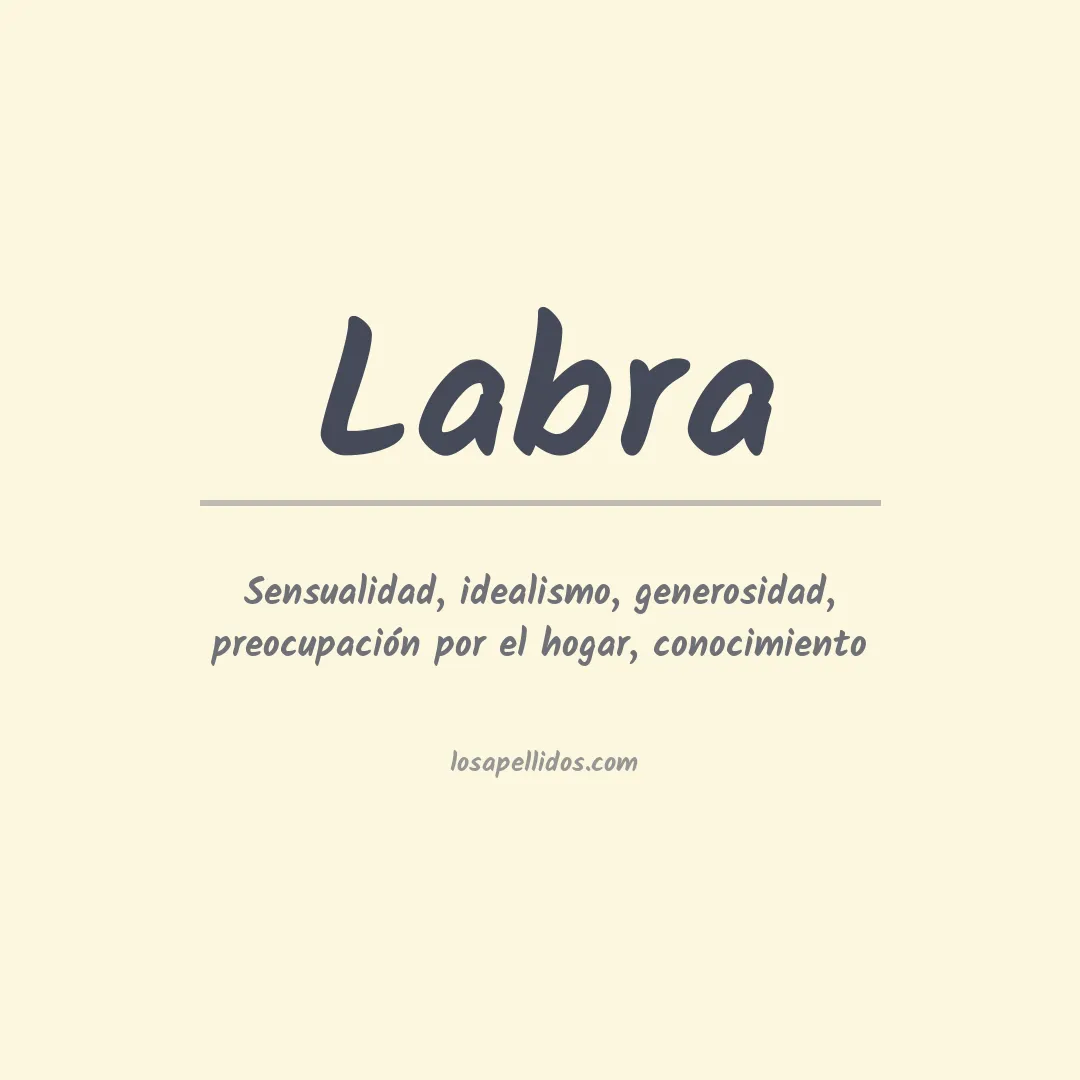 Apellido Labra