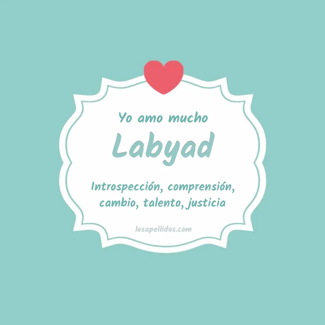 Yo amo mucho Labyad