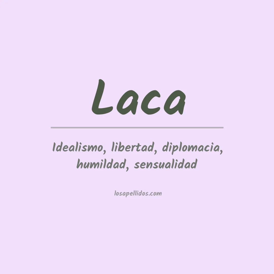 Apellido Laca
