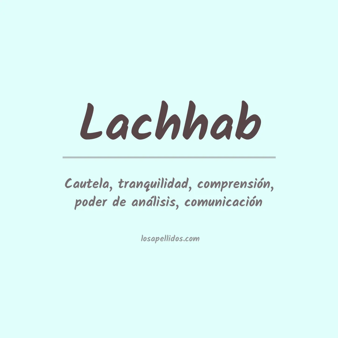 Apellido Lachhab