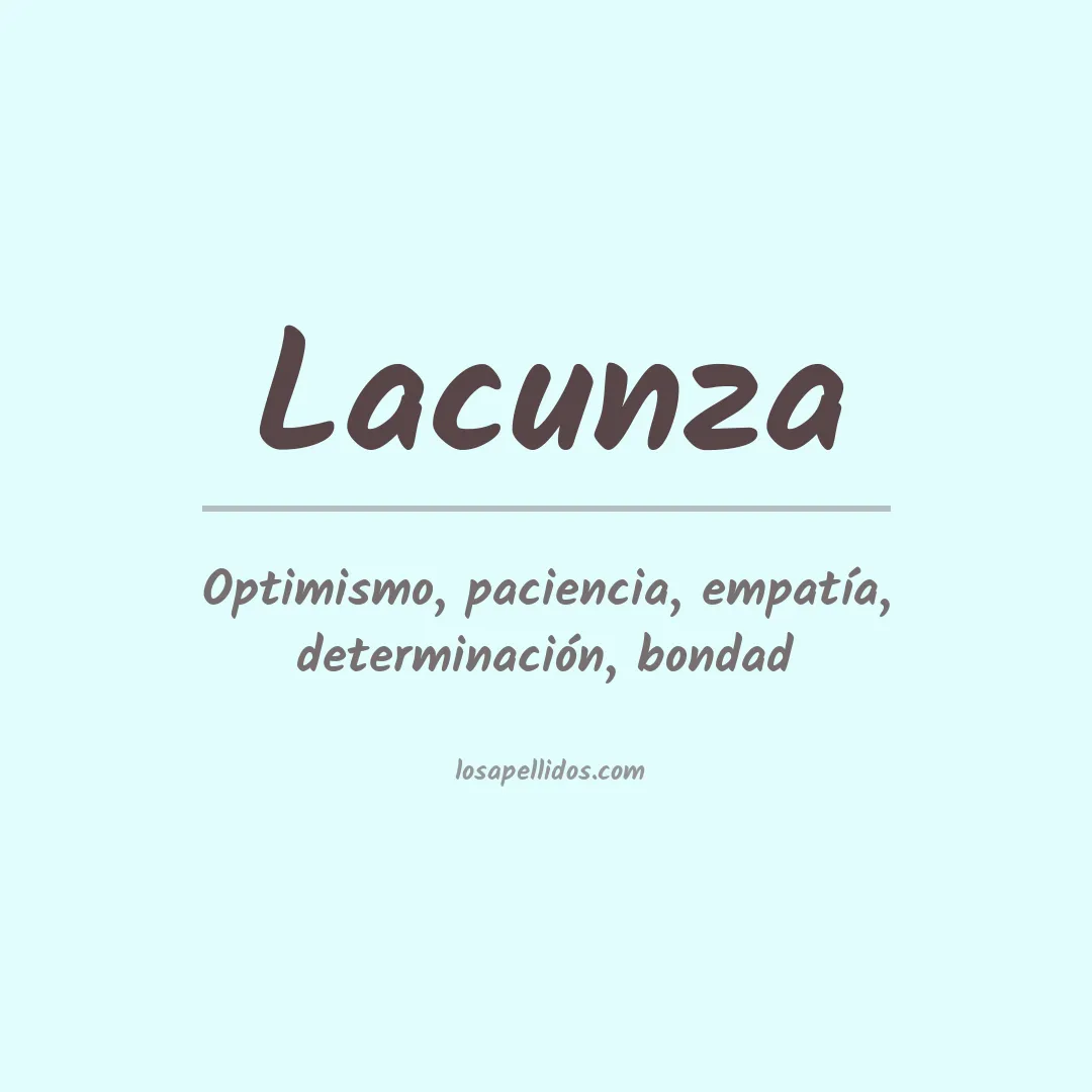 Apellido Lacunza