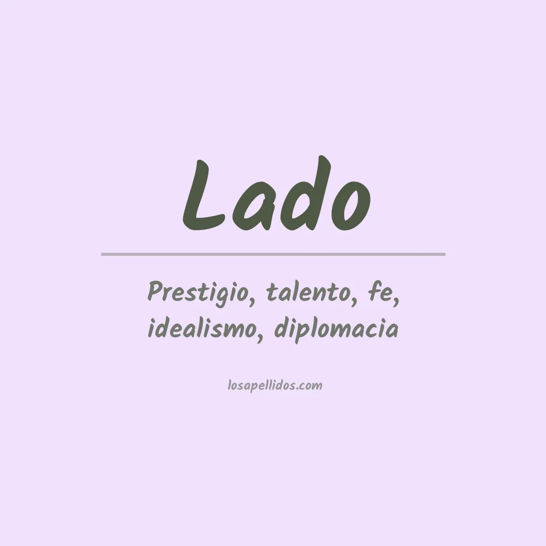 Apellido Lado