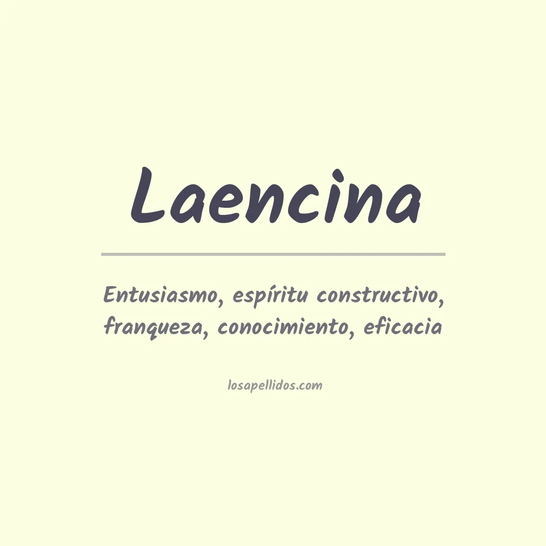 Apellido Laencina
