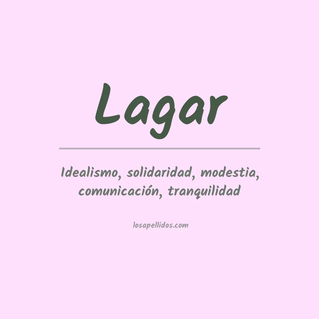 Apellido Lagar