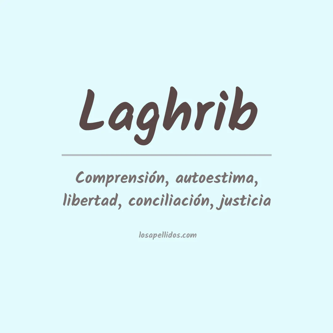Apellido Laghrib
