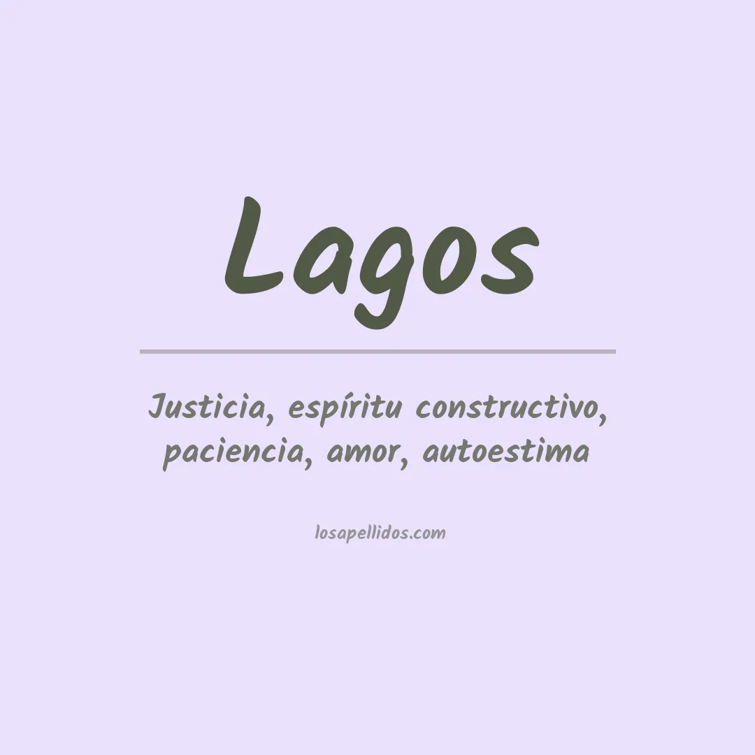 Apellido Lagos
