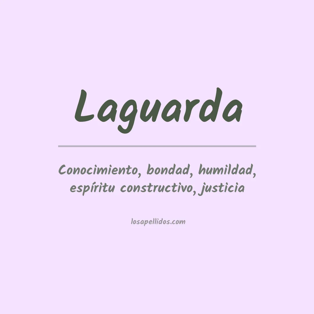 Apellido Laguarda