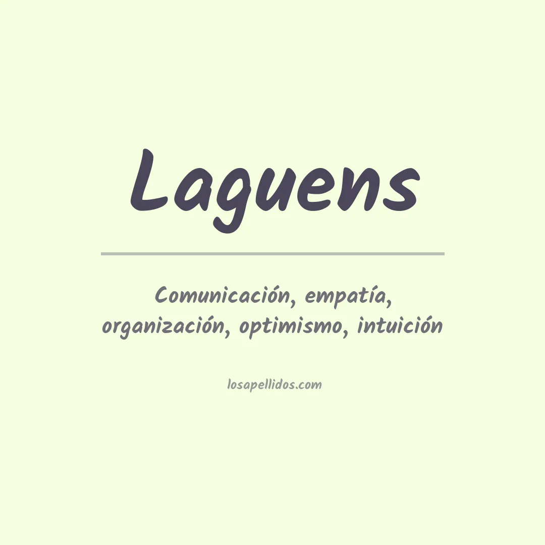 Apellido Laguens