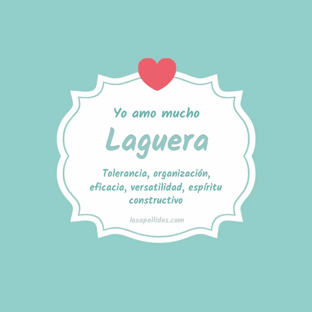 Yo amo mucho Laguera