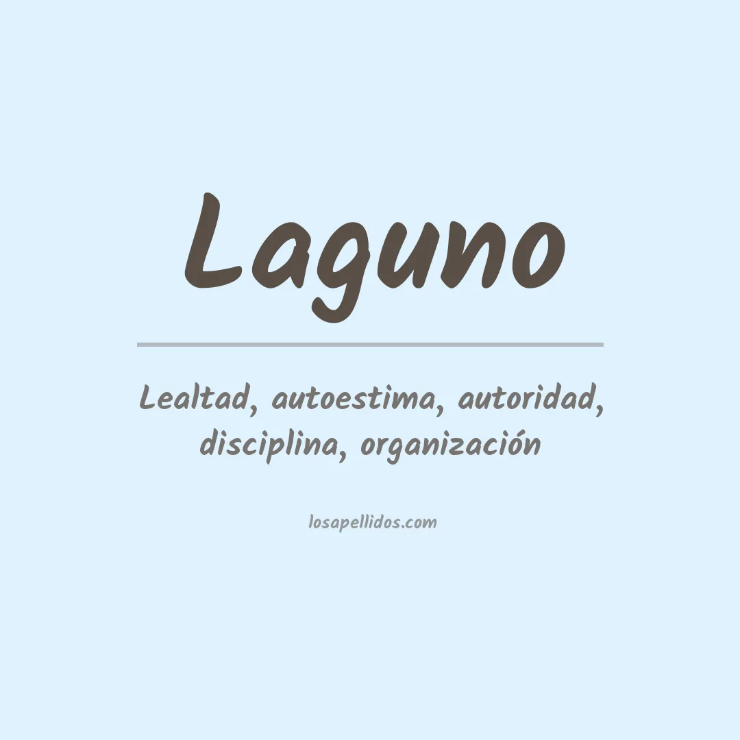Apellido Laguno