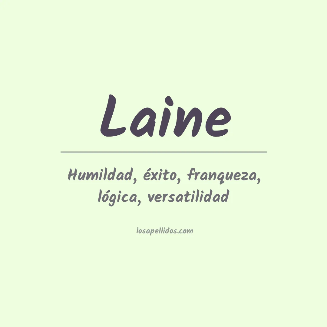 Apellido Laine