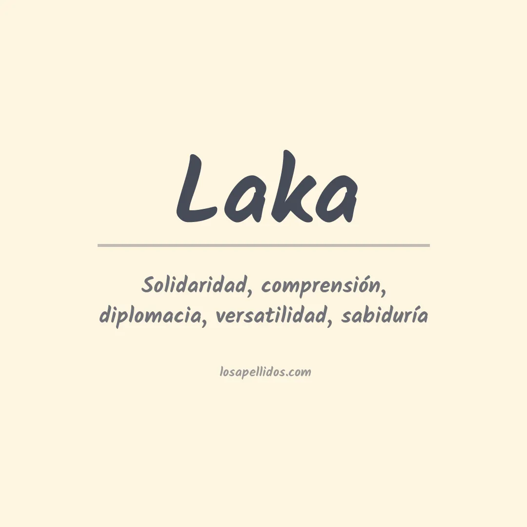 Apellido Laka