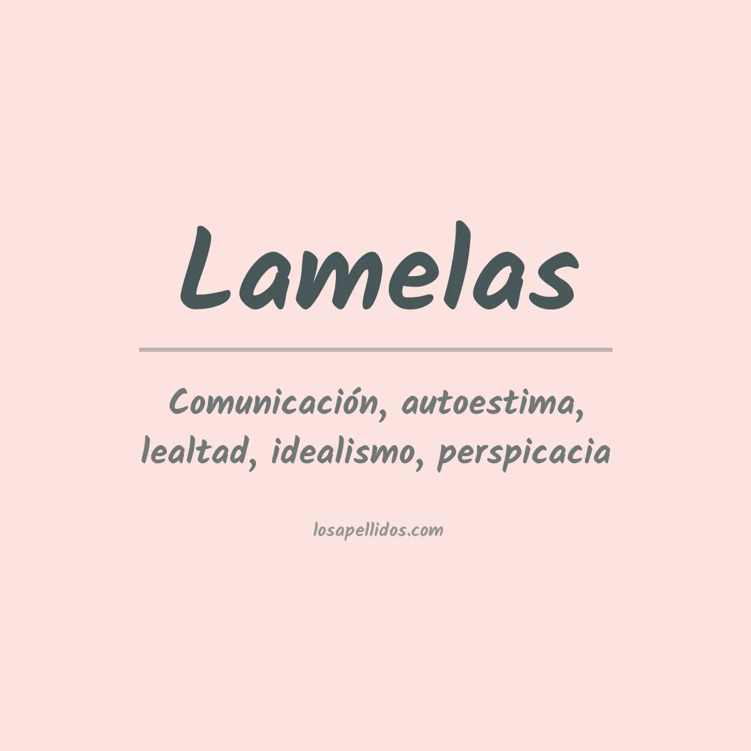 Apellido Lamelas