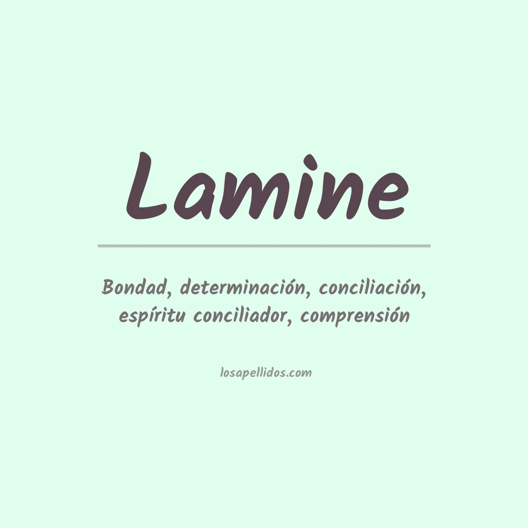Apellido Lamine